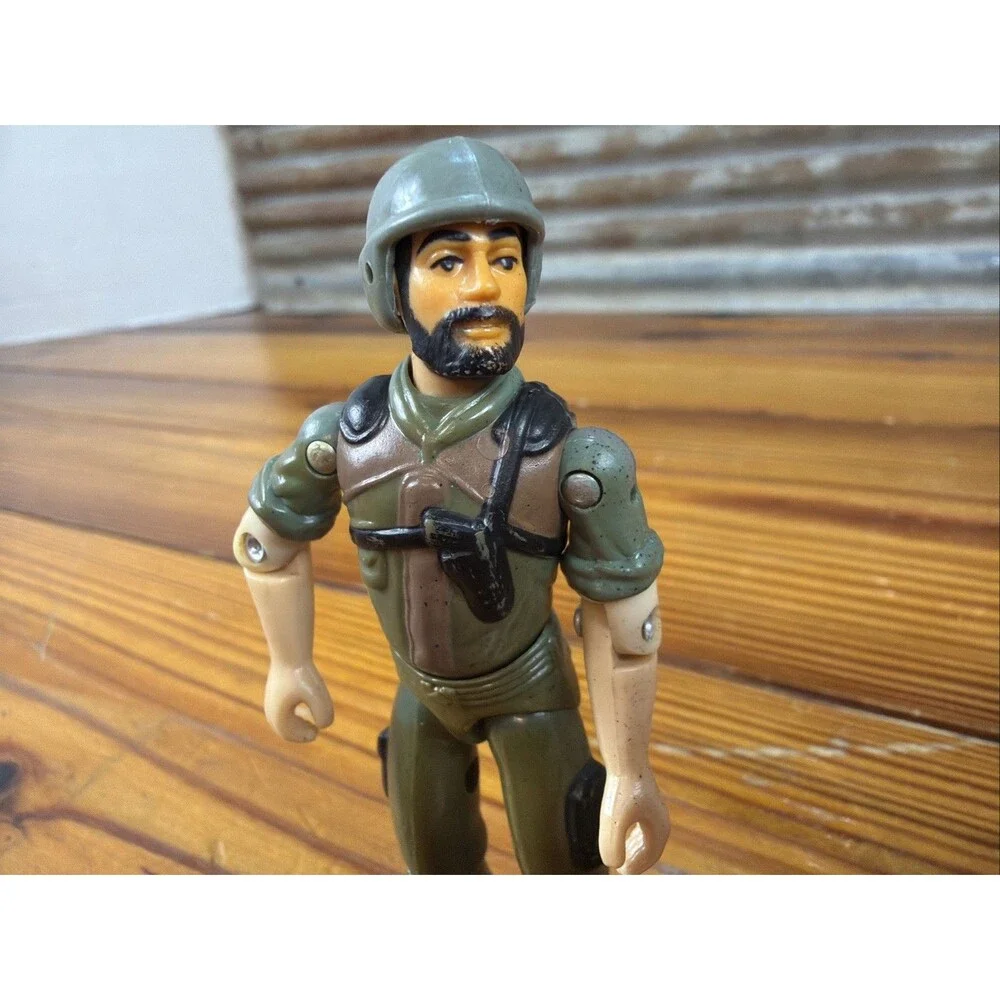 Vintage 1983 GI Joe ARAH V1.5 Clutch Swivel Arm With Original Helmet Nice